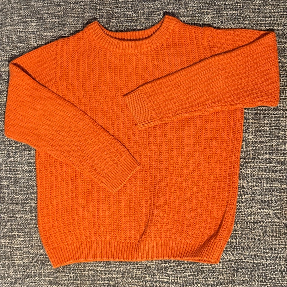 Boys Orange Sweater